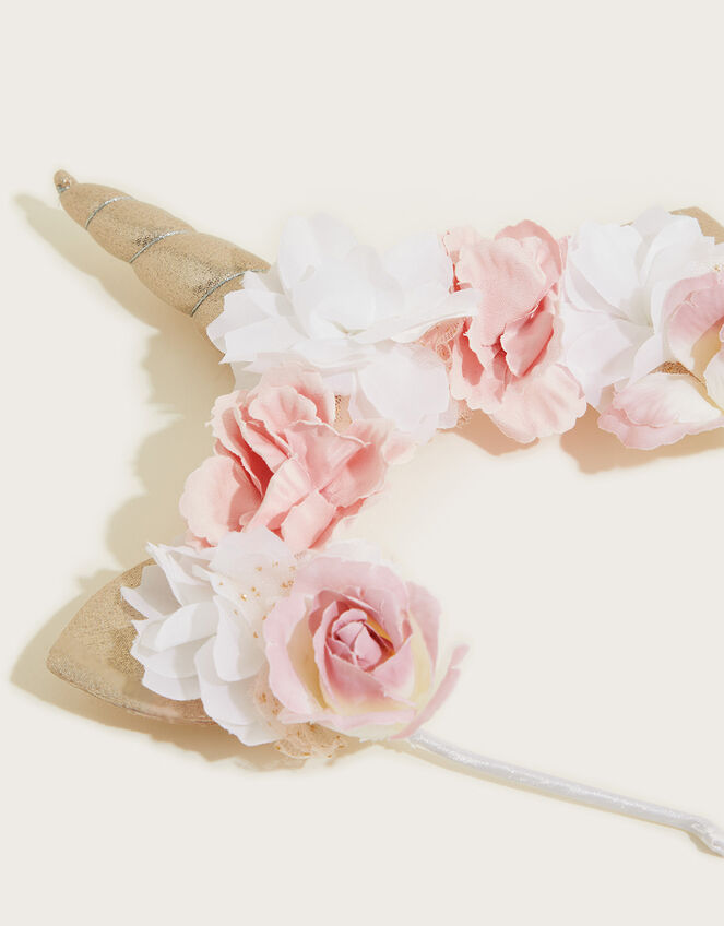 Eloral Floral Unicorn Headband, , large