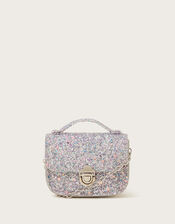 Glitter Mini Bag, Silver (SILVER), large