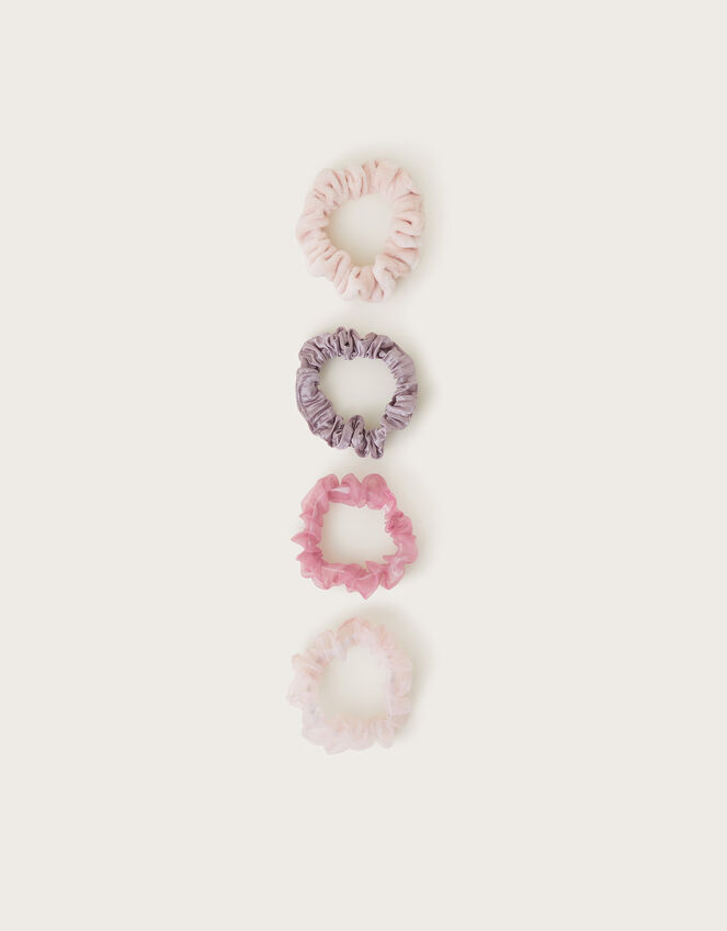 4-Pack Ballet Hair Scrunchies, , large
