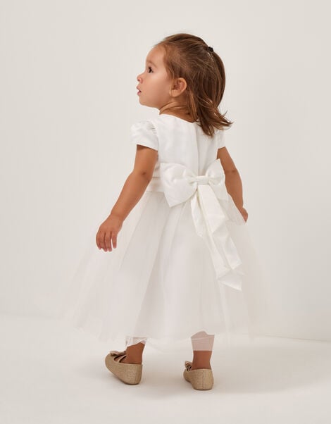 Baby Tulle Bridesmaid Dress, Ivory (IVORY), large