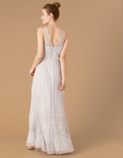 Bella Embellished Maxi Dress, Blue (BLUE), large
