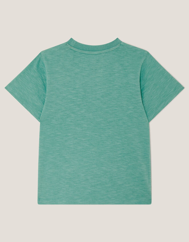 Dinosaur Print T-Shirt, Green (GREEN), large