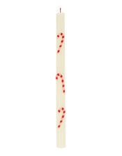 2-Pack Meri Meri Candy Cane Taper Candles, , large