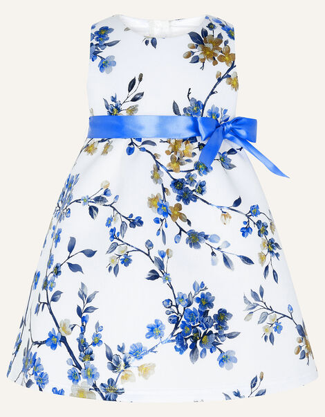 Baby Floral Print Scuba Dress Multi, Multi (MULTI), large