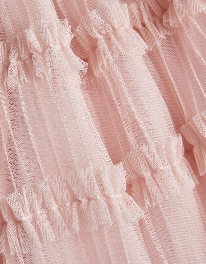 Baby Ruffle Pleated Top & Skirt Set, Pink (PINK), large