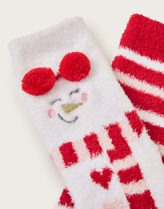 2-Pack Cosy Christmas Bed Socks, , large