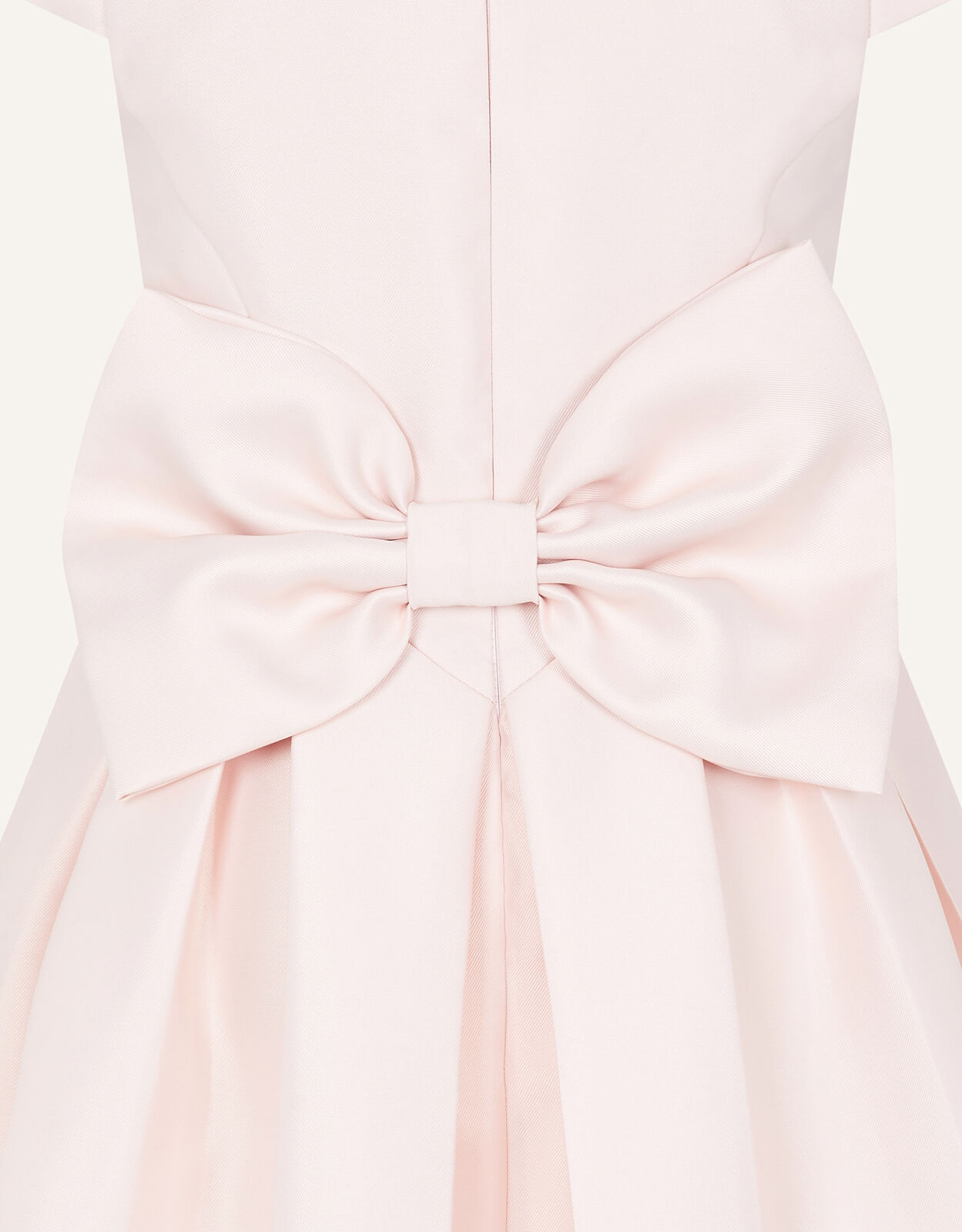 Katharine Duchess Twill High Low Dress Pink