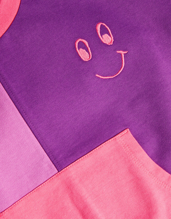 Colour Block Sweat Top, Pink (PINK), large