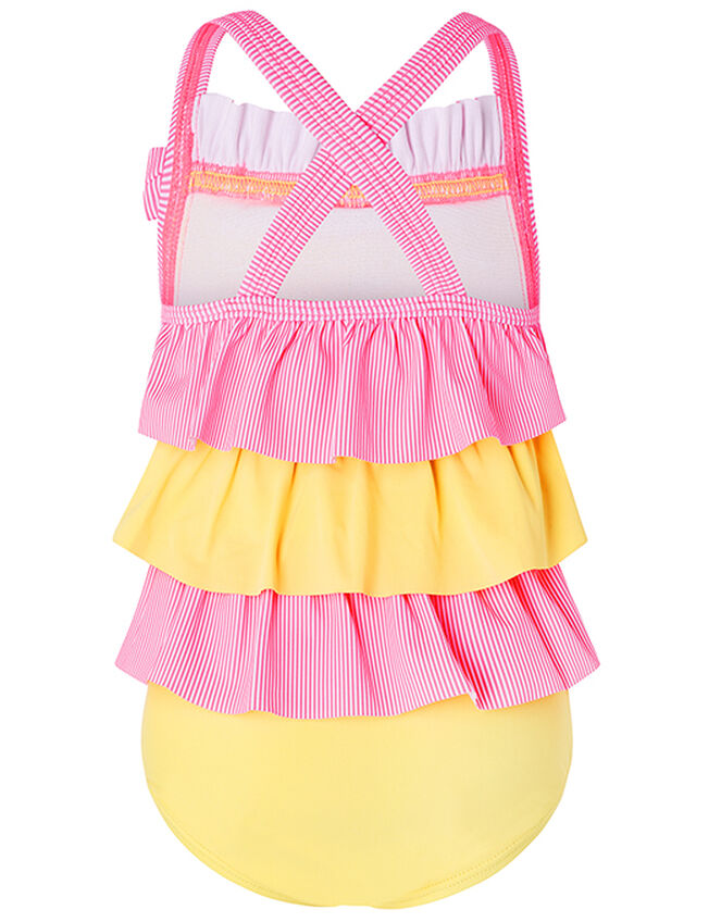 Baby Ice Lolly Colourful Swimsuit, Yellow (YELLOW), large