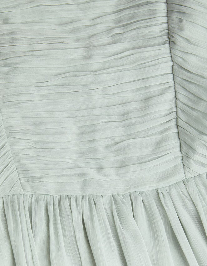 Ayo Halter Prom Maxi Dress, Green (SAGE), large