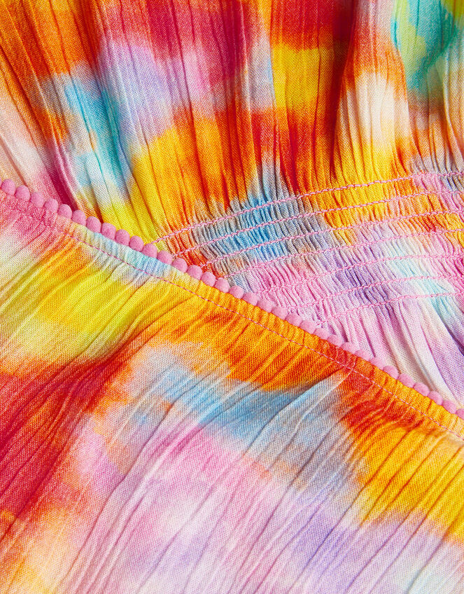 Tie Dye Kaftan Dress, Multi (MULTI), large