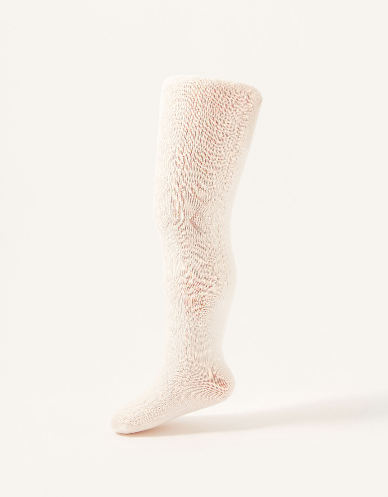 Ivory cable knit tights baby shop