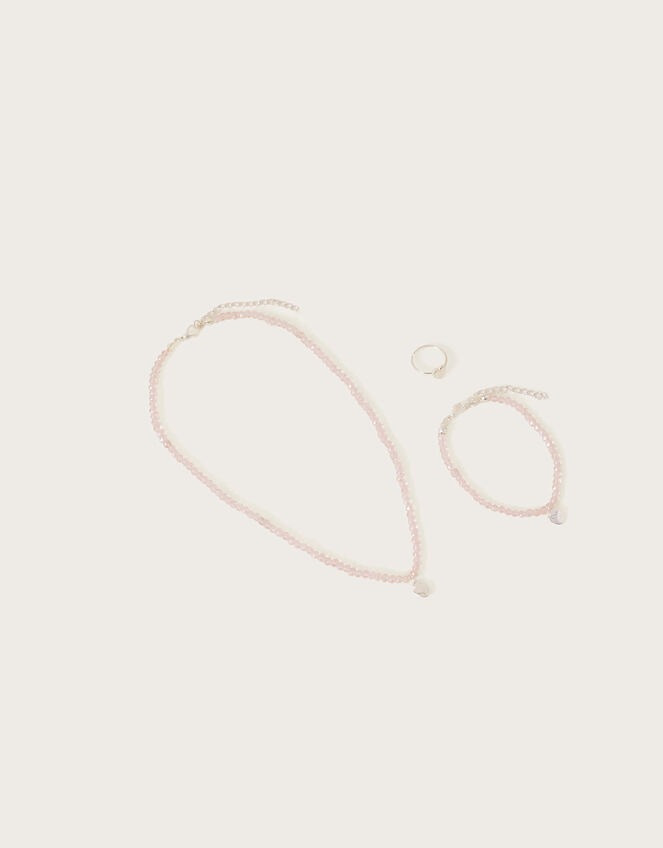Dainty Bead Jewellery Set, , large
