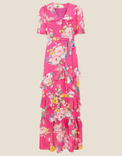 Vivenne Floral Maxi Dress , Pink (PINK), large
