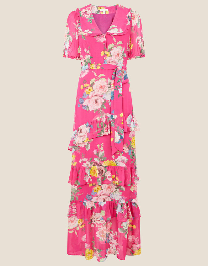 Vivenne Floral Maxi Dress , Pink (PINK), large
