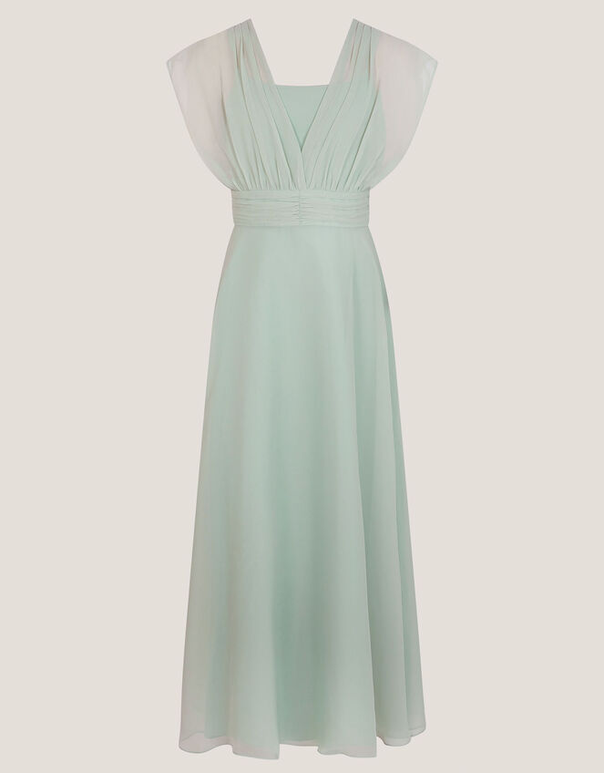 Maddison Multiway Chiffon Dress, Green (SAGE), large