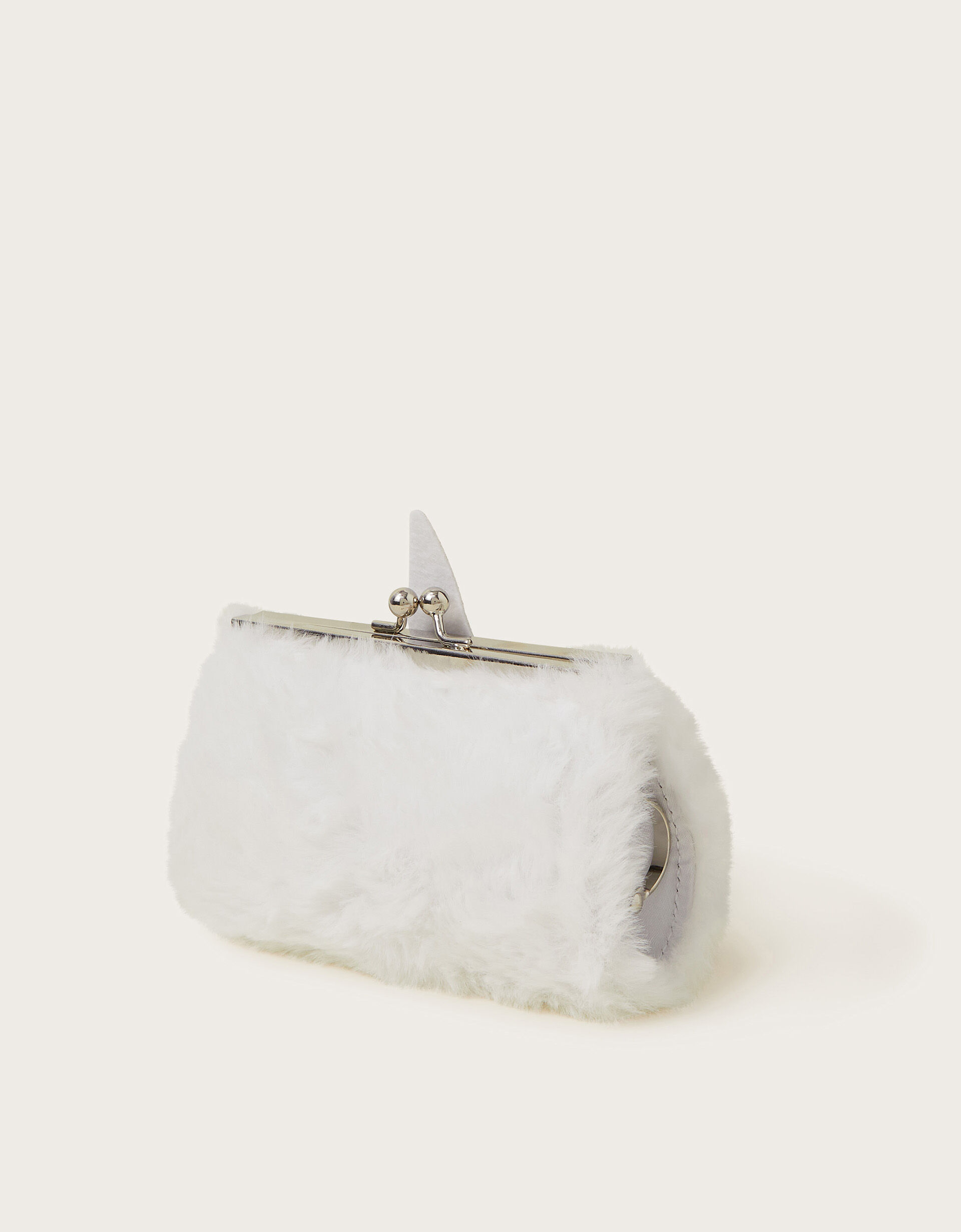 Mini Fluffy Faux Fur Unicorn Bag
