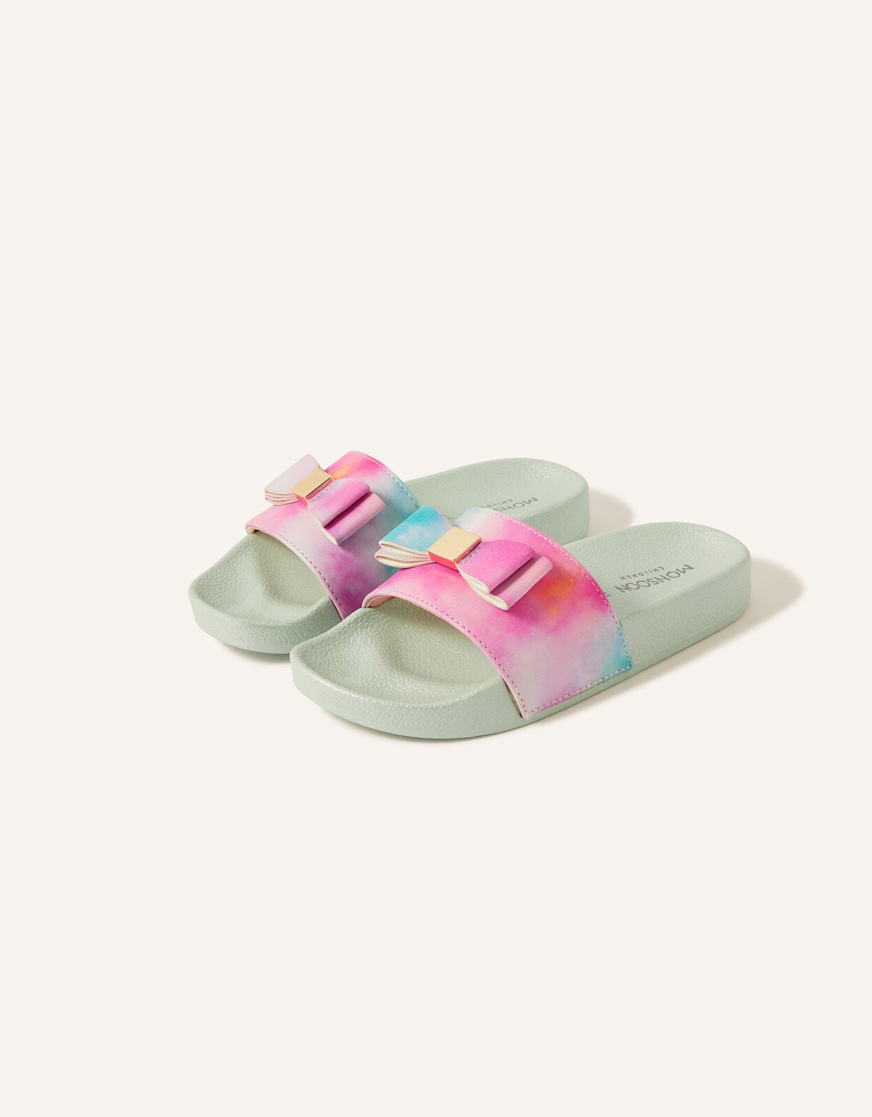 Girls Unicorn Sliders Unicorn Glitter Slip On Sandals UK Size 10-2 