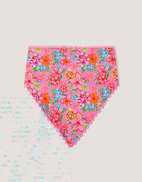 Tropical Floral Headscarf, , large