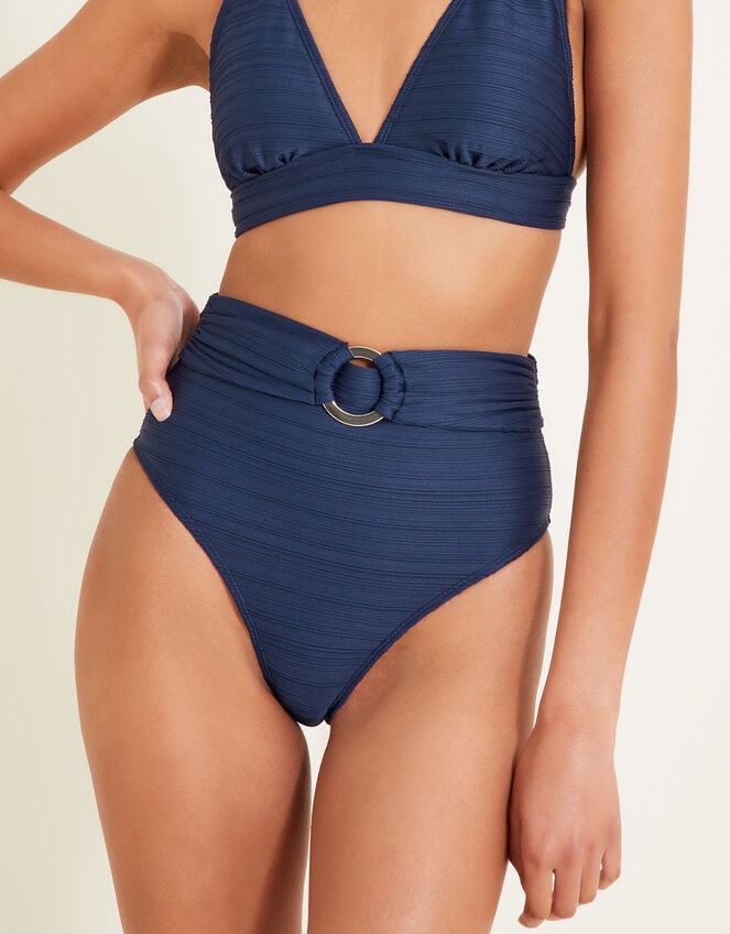 Suzi Bikini Bottoms, Blue (NAVY), large