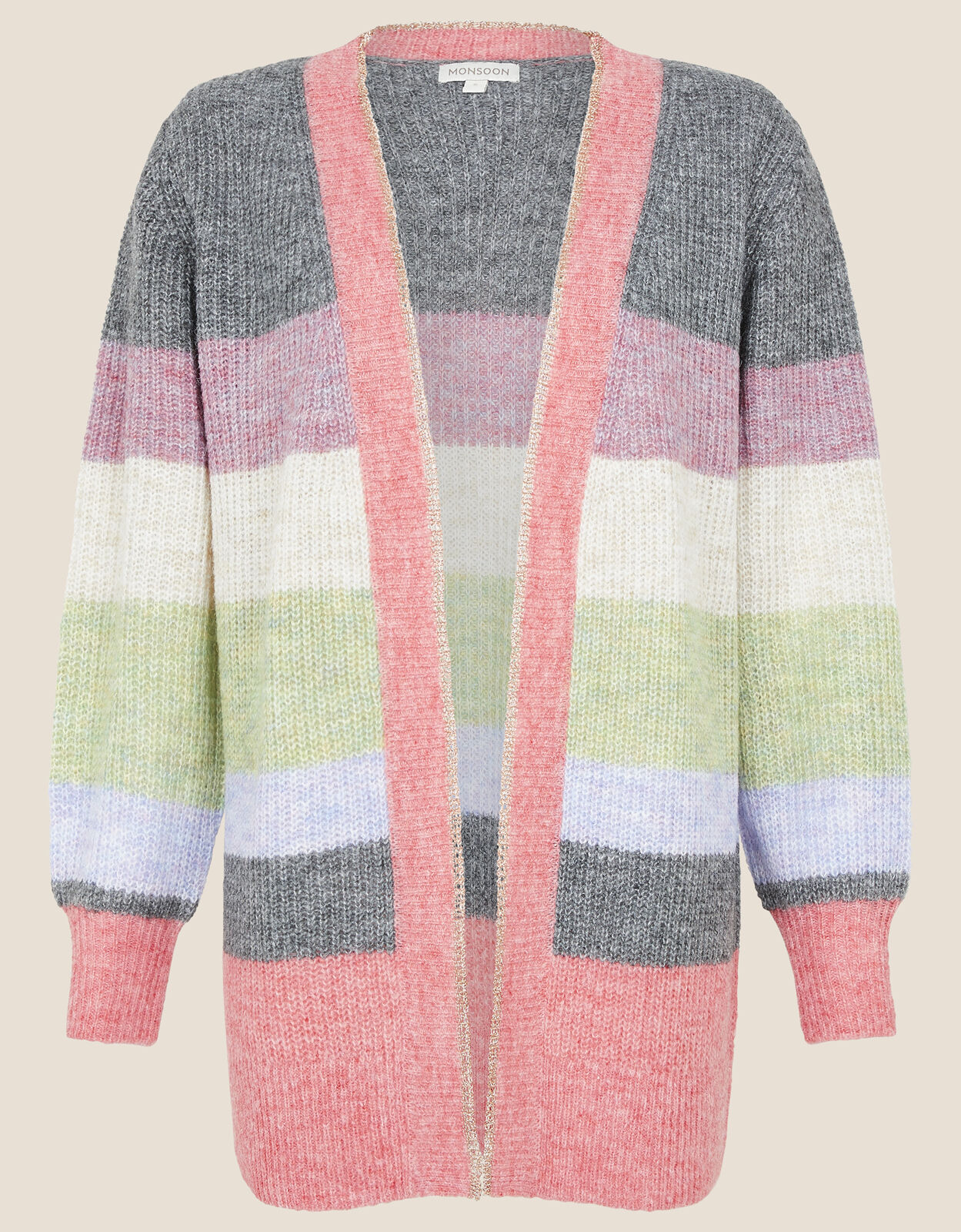 Monsoon grey sale cardigan