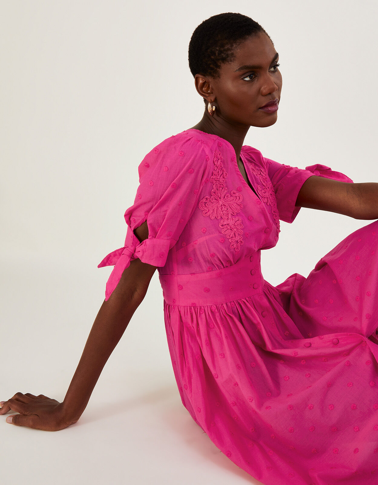 Warehouse cut deals out dress