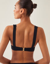 Kina Triangle Bikini Top, Black (BLACK), large