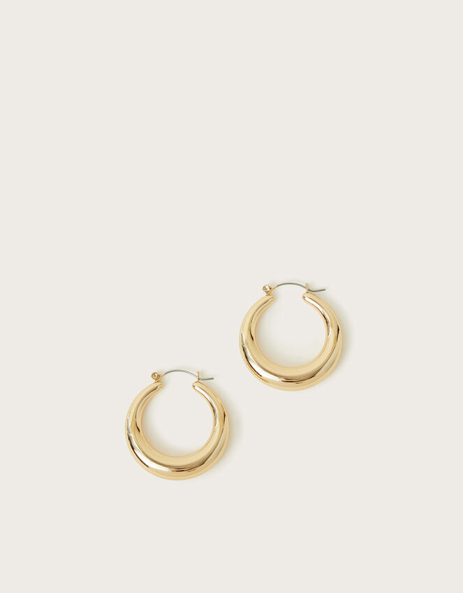 Chunky Hoop Earrings, , large