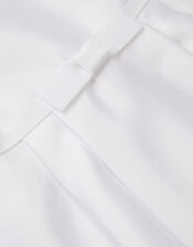 Sicily Pearl Collar Communion Dress, White (WHITE), large