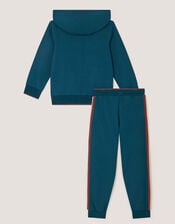 Winter Wolf Hoodie & Joggers Set, Blue (BLUE), large