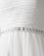 Klara Embellished Bridal Dress, Ivory (IVORY), large