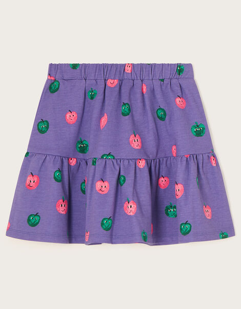 Happy Apples Skirt , Purple (PURPLE), large