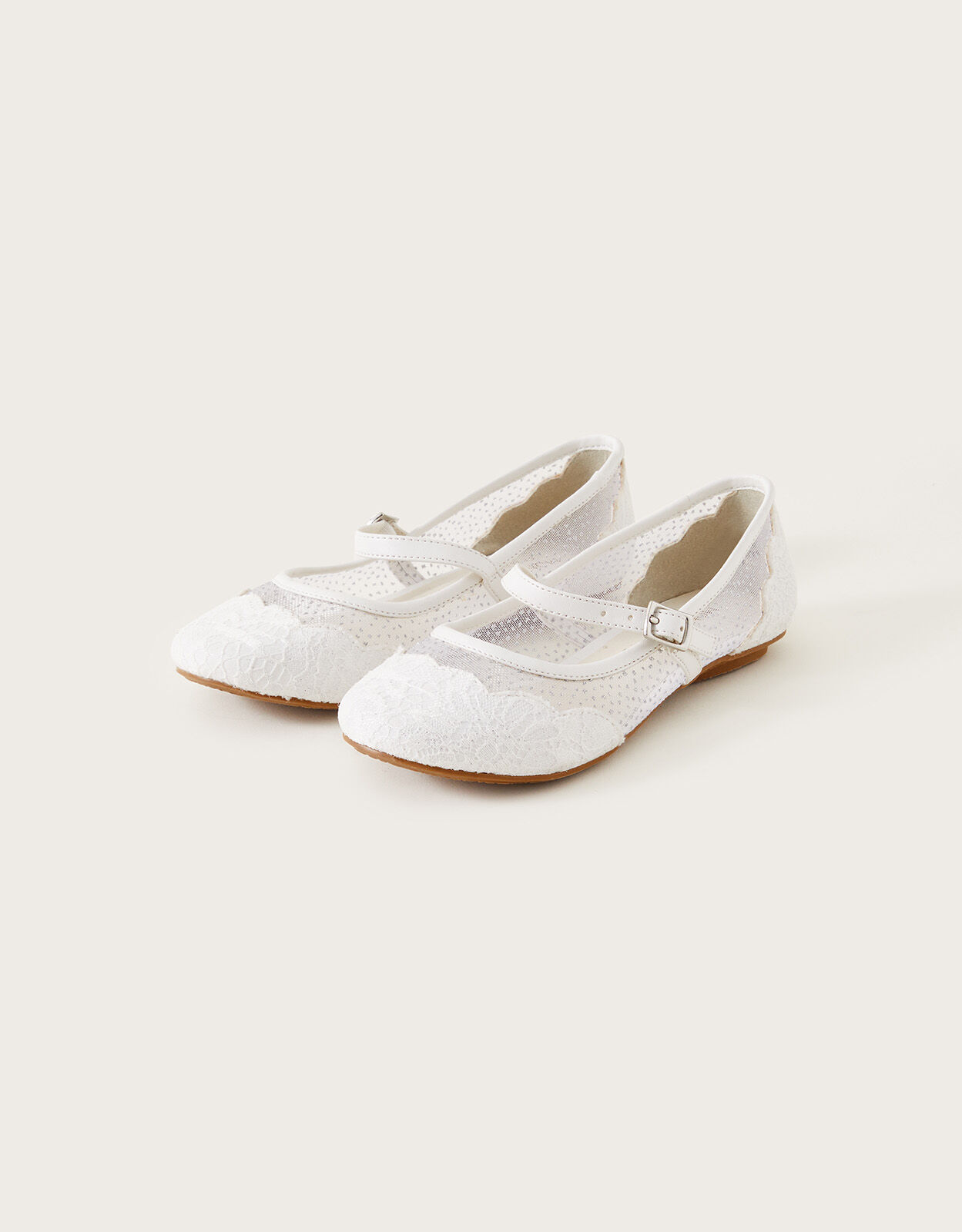 Ivory ballet slippers top for flower girl