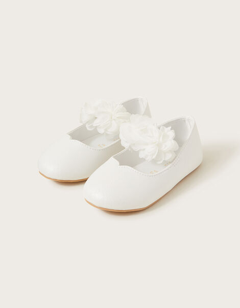 Corsage Walker Shoes , Ivory (IVORY), large