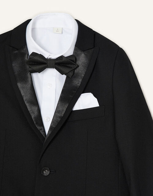 Benjamin Tuxedo Suit Set, Black (BLACK), large