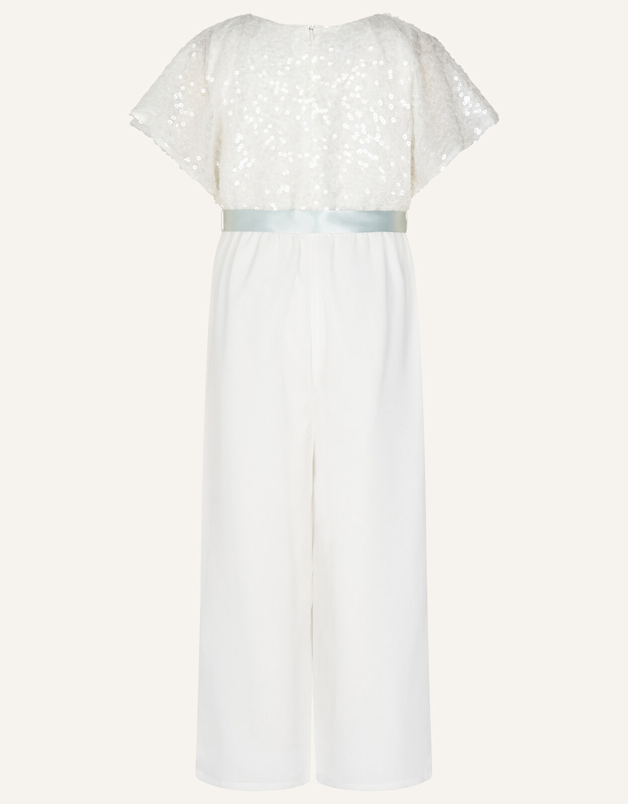 Monsoon white jumpsuit shop