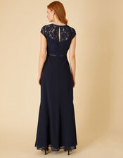 Lindsay Maxi Dress, Blue (NAVY), large