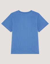 London Zoo Graphic T-Shirt, Blue (BLUE), large
