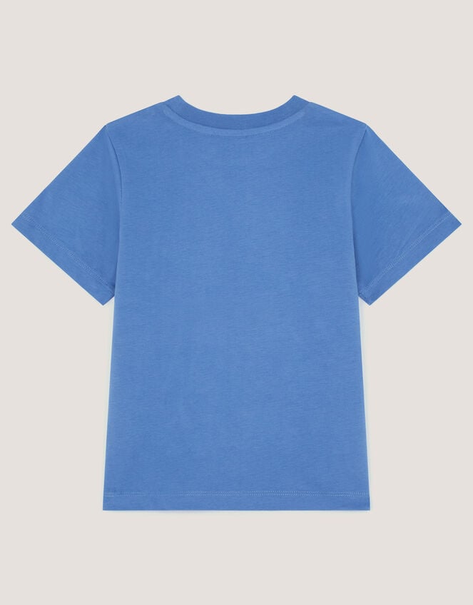 London Zoo Graphic T-Shirt, Blue (BLUE), large