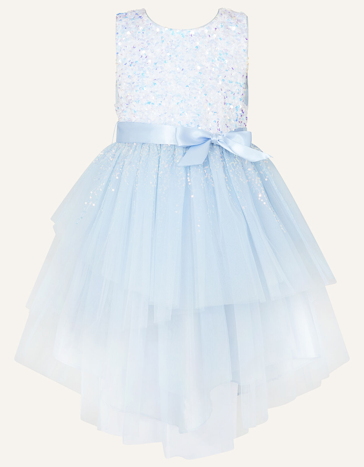 Safire Sequin Dress Blue