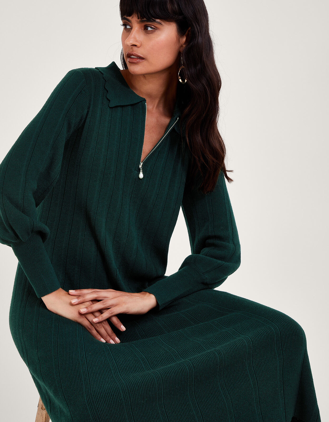 Monsoon daisy pleat dress outlet