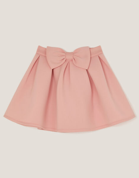 Bow Pleat Skirt, Pink (PINK), large