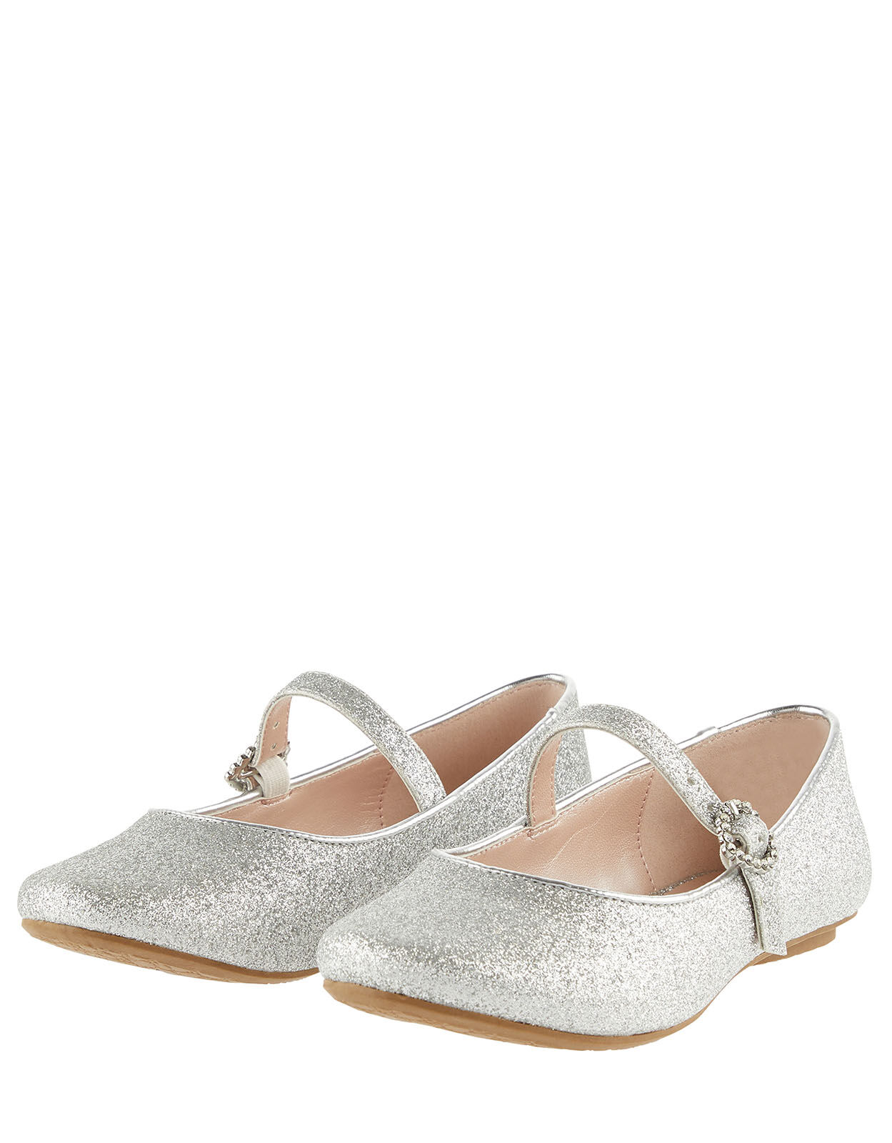 Girls glitter ballet flats store