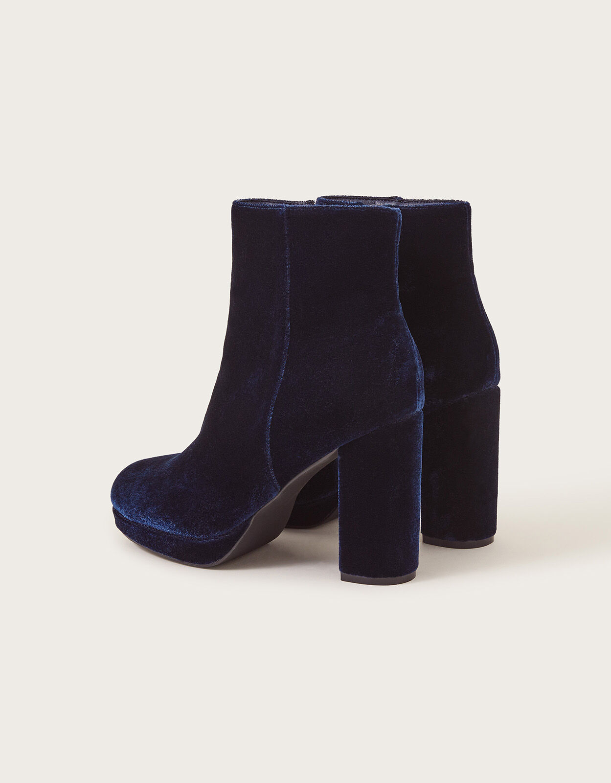 Velvet online boots blue