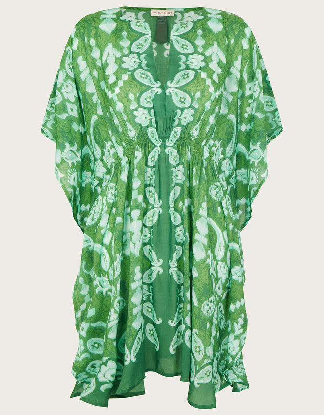 Tie Dye Heritage Print Kaftan, , large