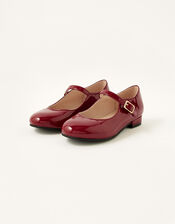 Patent Mini Heels, Red (RED), large