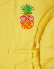 Pineapple Towelling Cover-Up, Yellow (YELLOW), large