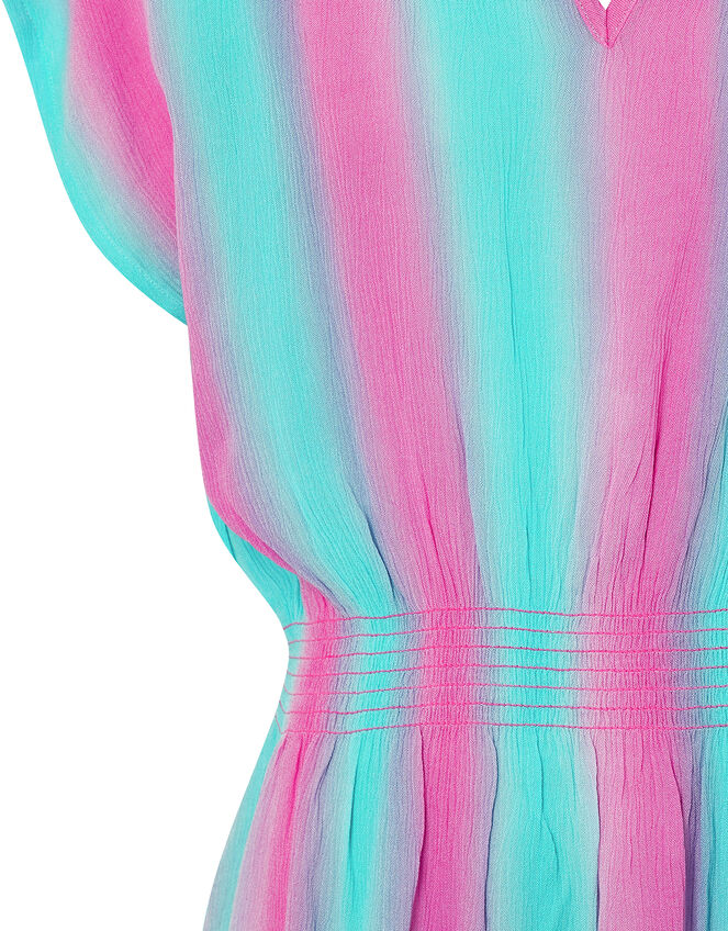Tie Dye Kaftan Dress in LENZING™ ECOVERO™, Multi (MULTI), large