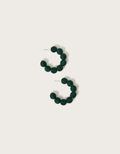 Bobble Hoop Earrings, , large