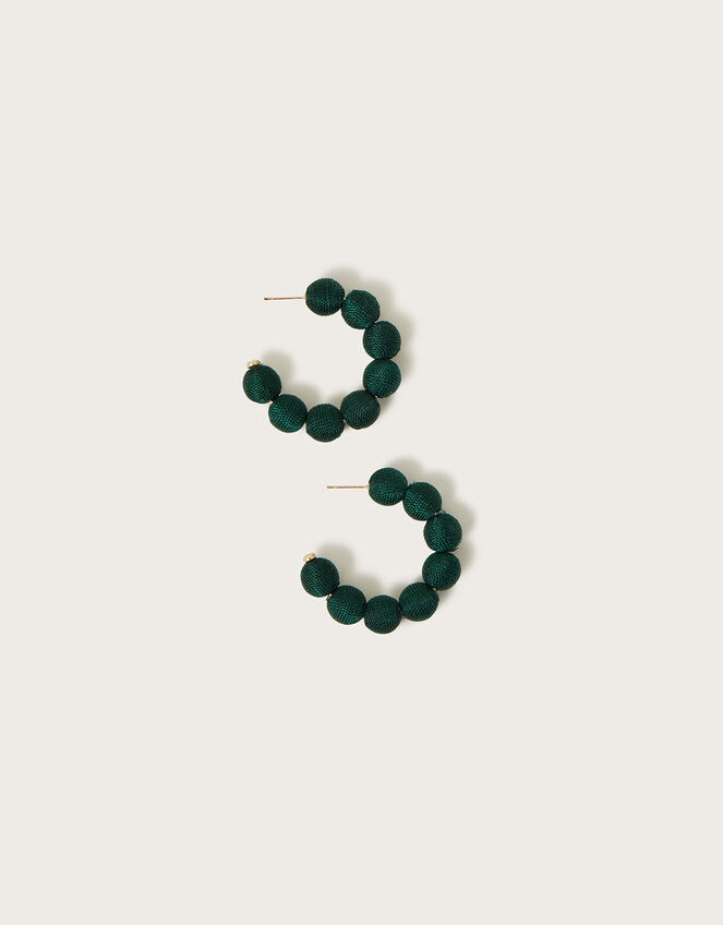 Bobble Hoop Earrings, , large
